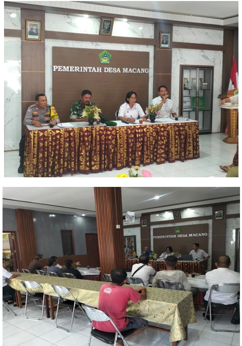 MUSYAWARAH DESA MACANG SEPAKATI PEMBANGUNAN RUAS JALAN PURA BATU MADEG MENUJU PURA PASIMPENAN